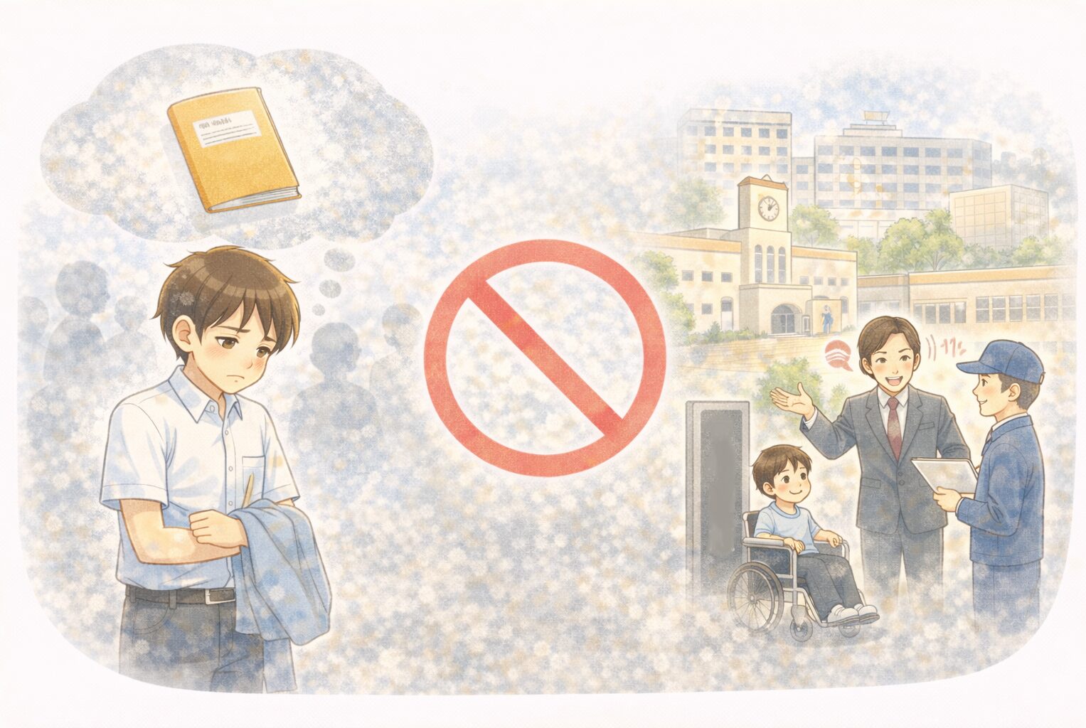 ”手帳がない”　とは、”支援学校から障害者枠での就職”はできない、ということ