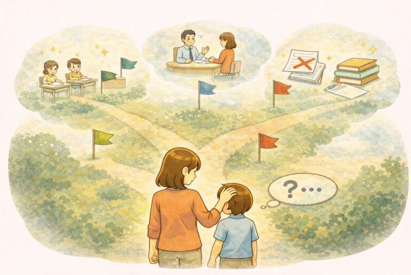 答えがでないままの選択