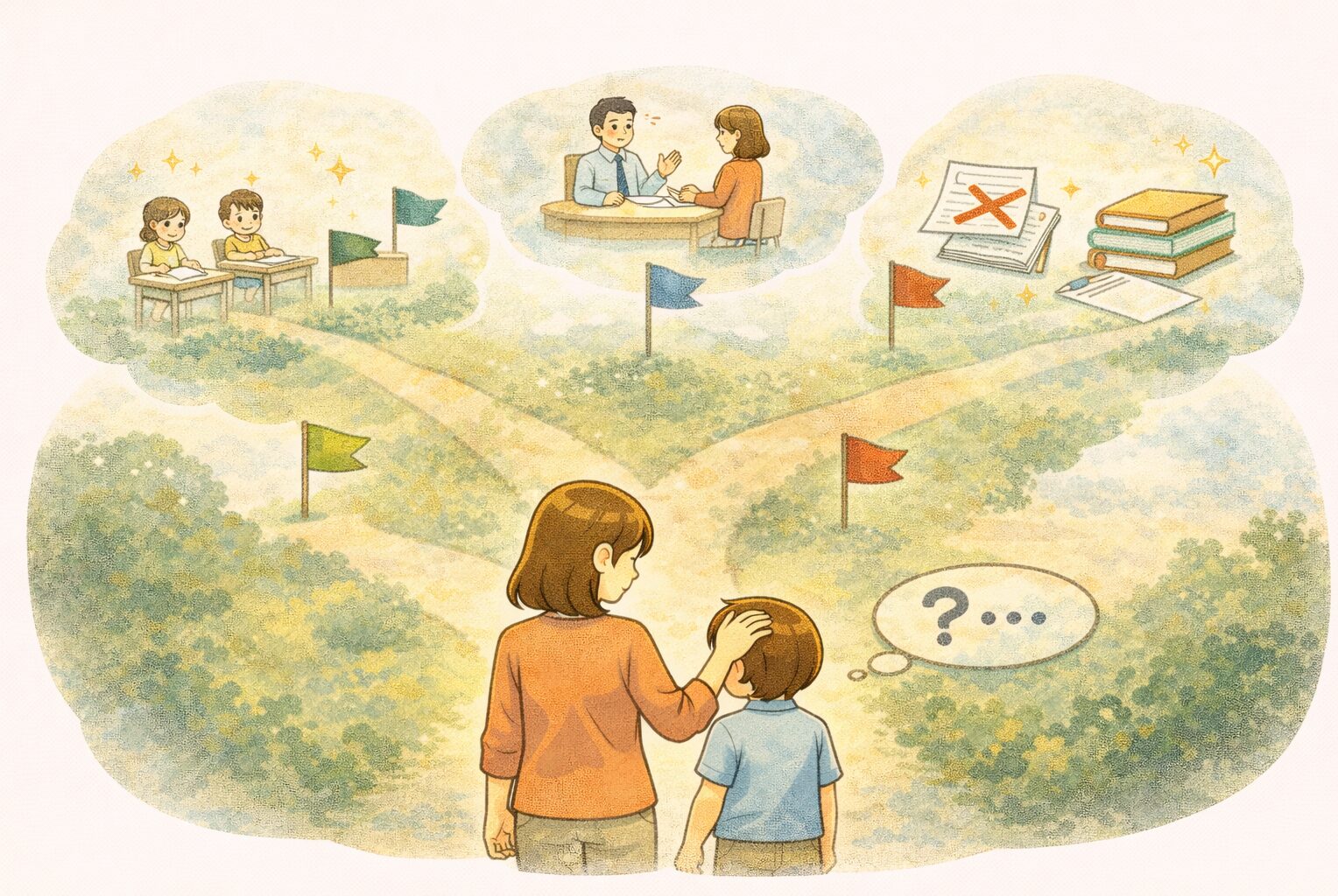 答えがでないままの選択