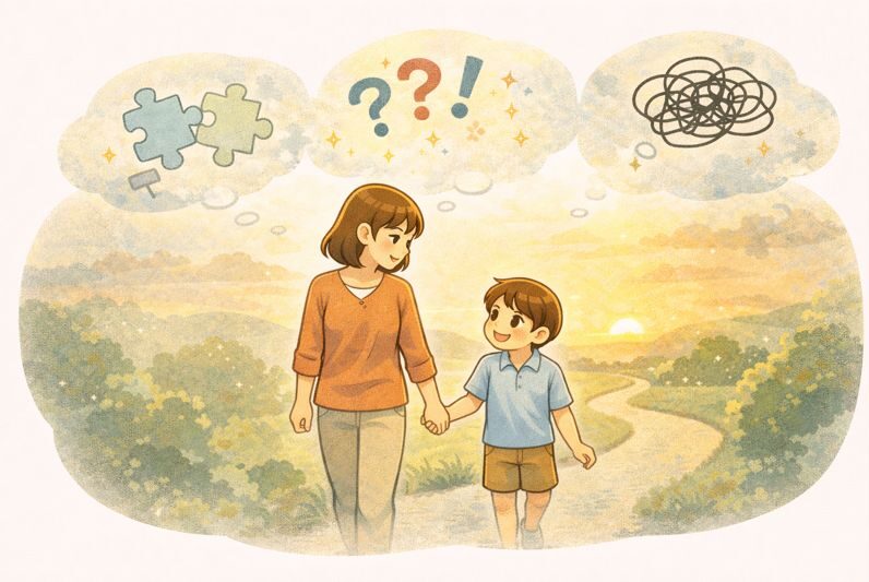 子供と悩みながら進んでいく