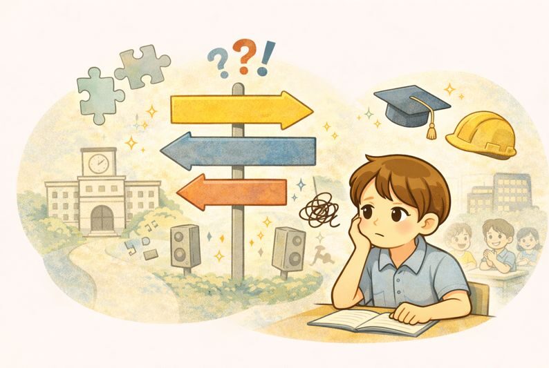 高校進学に悩む