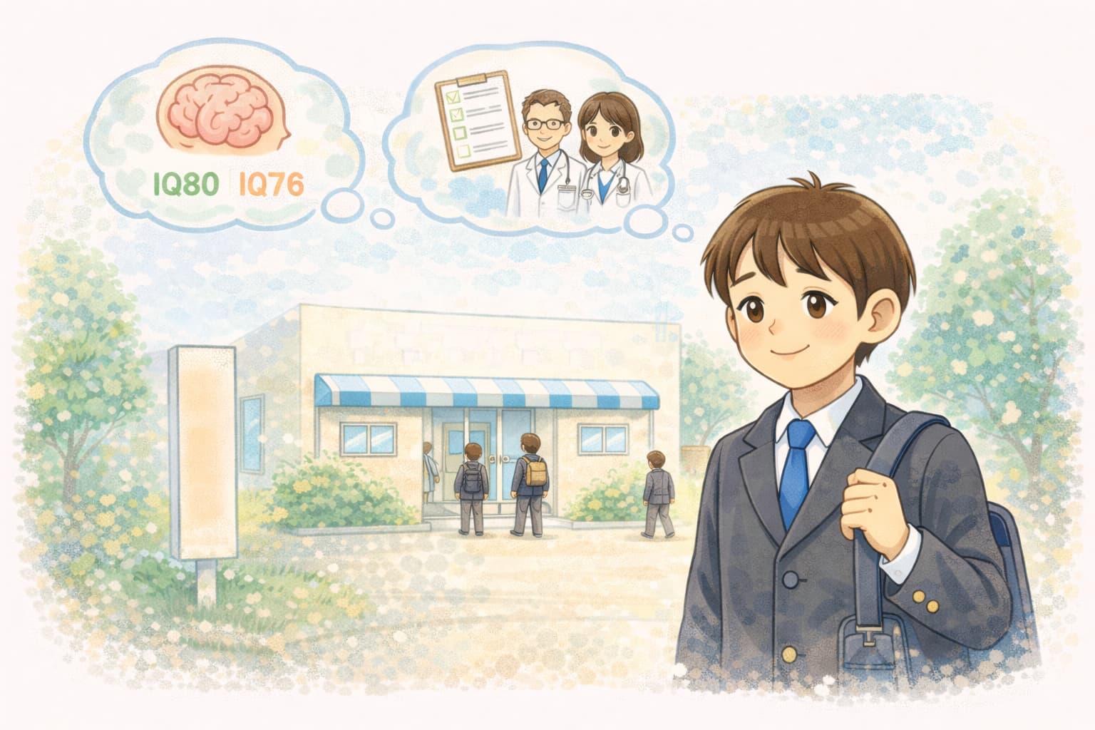 うちの三男は発達障害グレーゾーン、田中ビネー式ではIQ80、WISCではIQ76の境界知能の持ち主です。