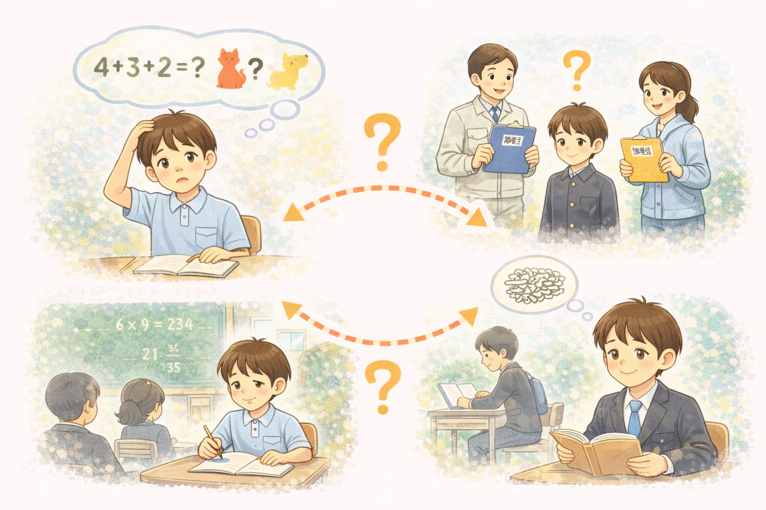 境界知能(IQ70-85程度)の方は、日常生活の中でさまざまな課題に直面することが多いといわれます。