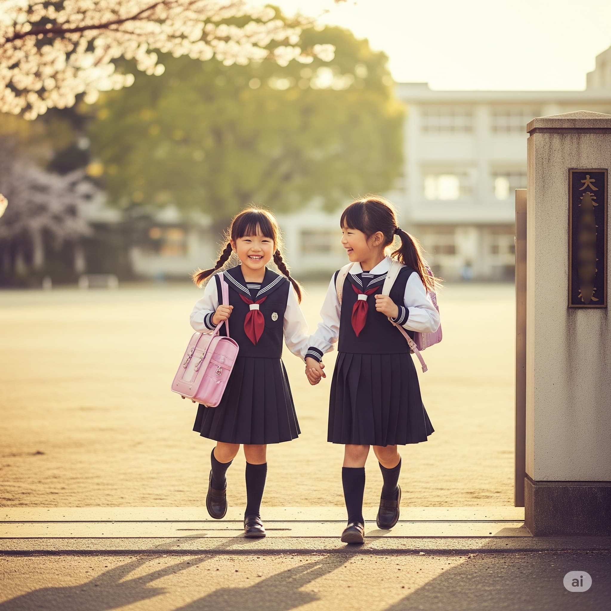 小学生の女の子二人