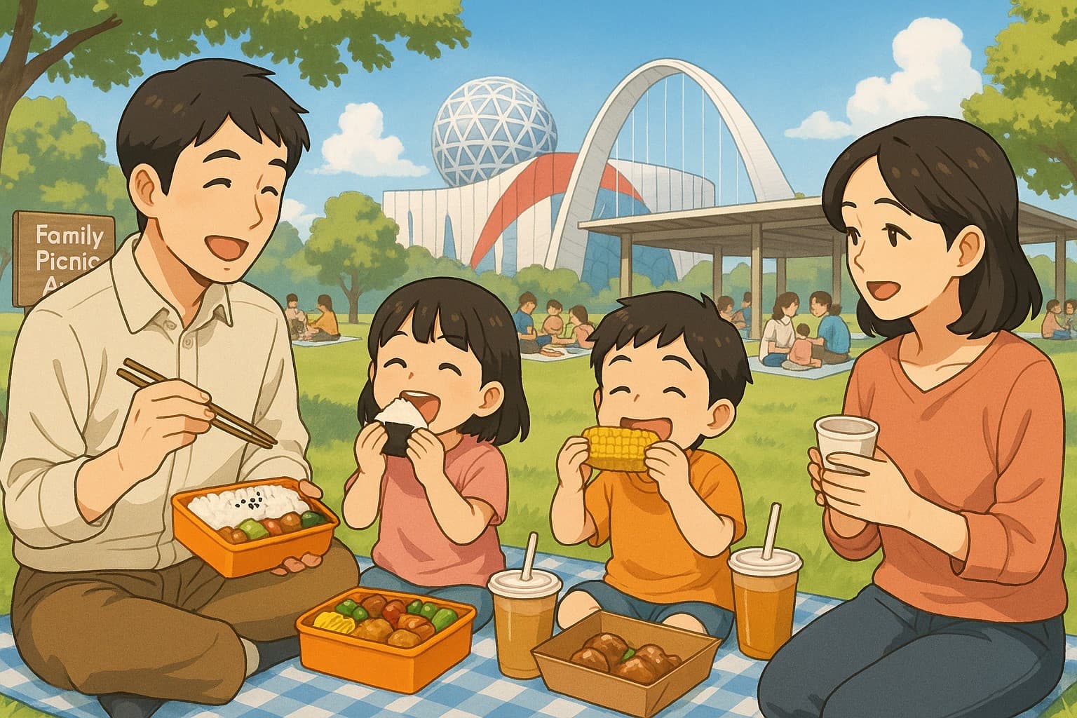 家族でお食事