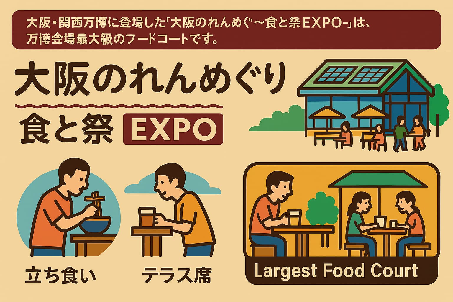 大阪のれんめぐりでお食事