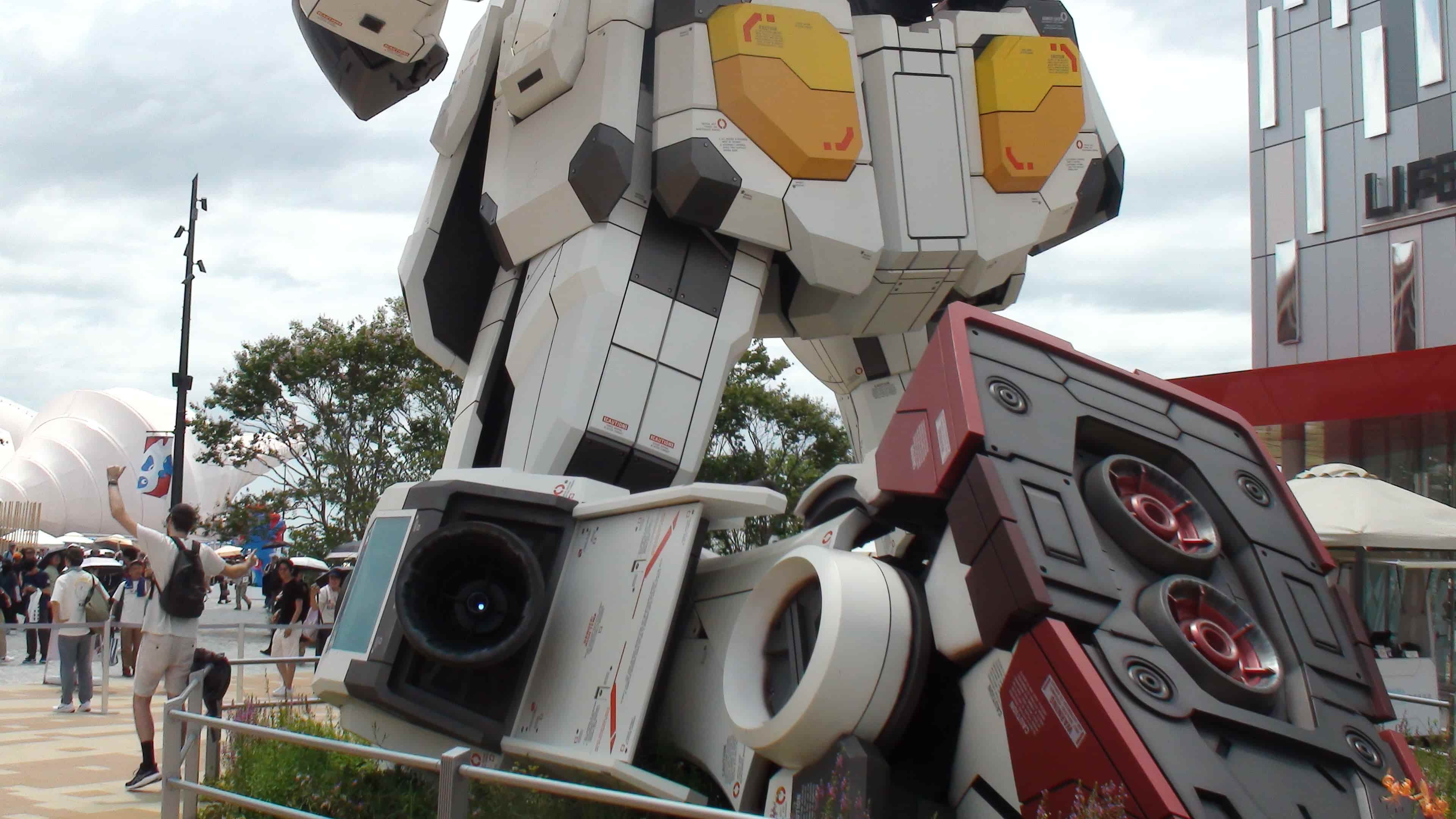 ガンダムの足裏