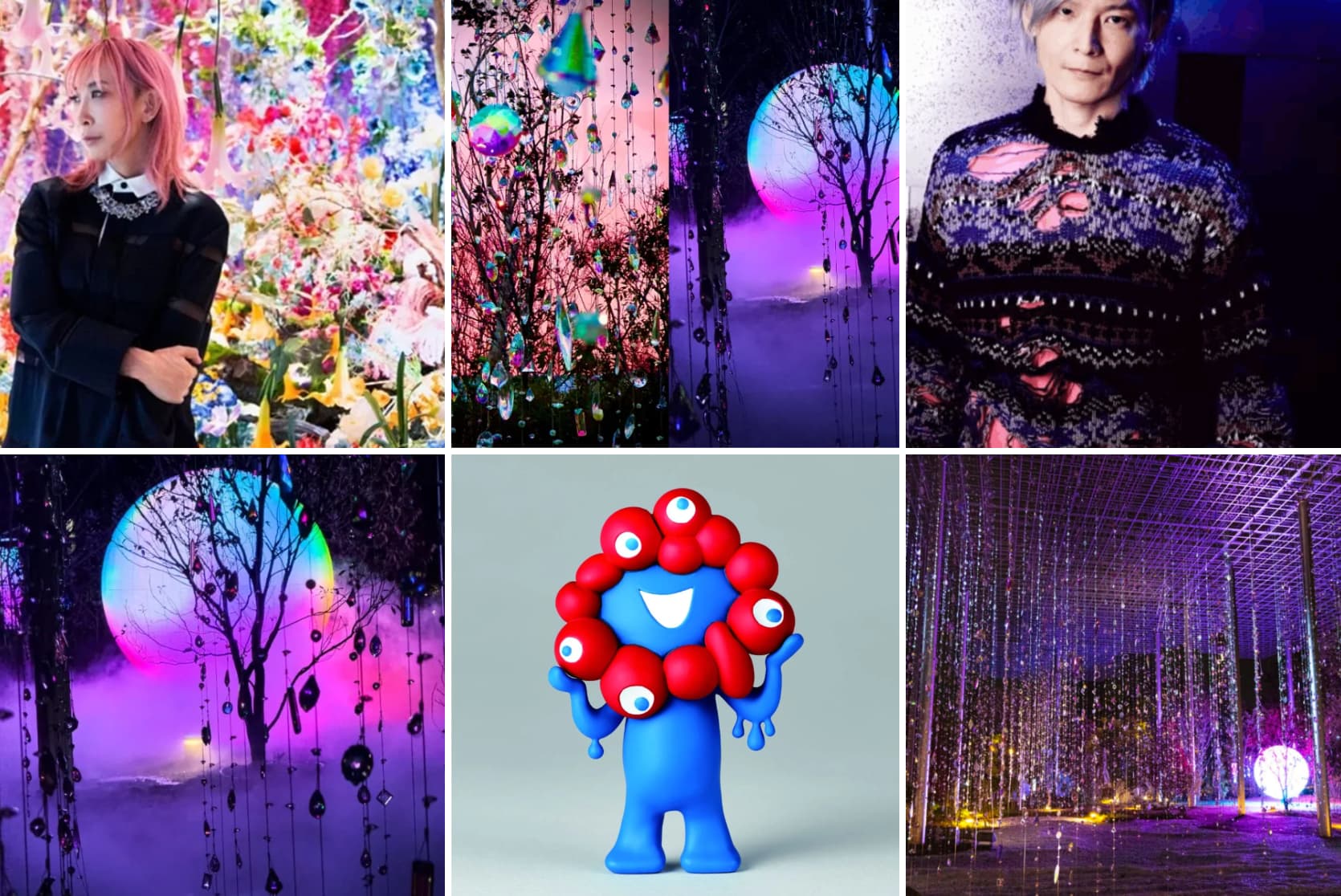 蜷川実花×宮田裕章「EIM」展示