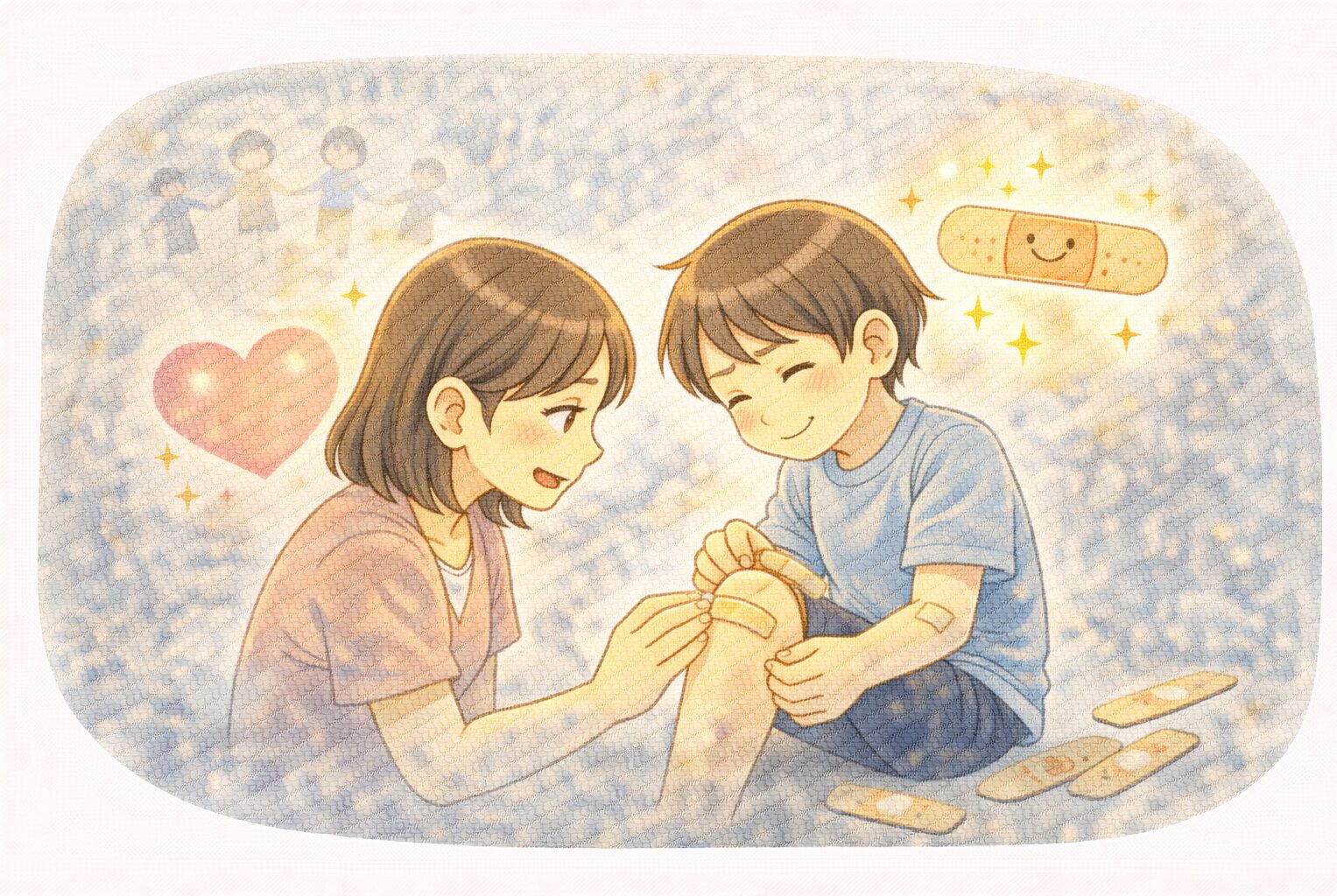 絆創膏を貼りたがる理由は、単なるワガママでも、甘やかしではない。