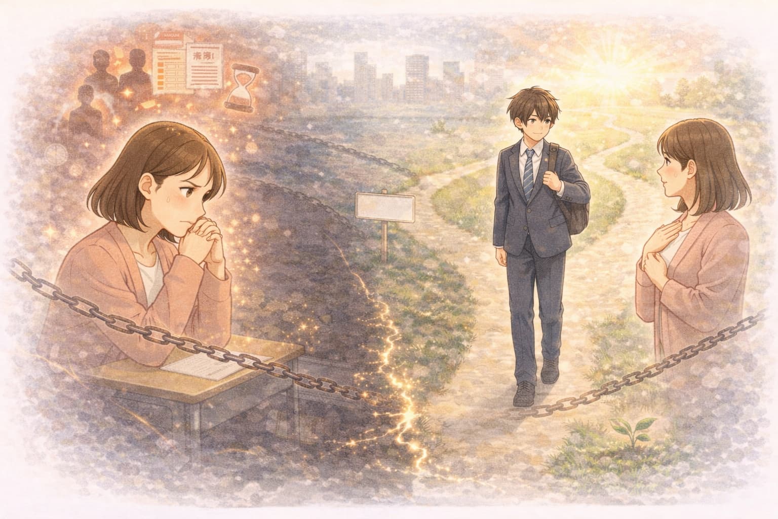 進路に悩むお母さんへ。子供の「誠実さ」を守りながら進む道