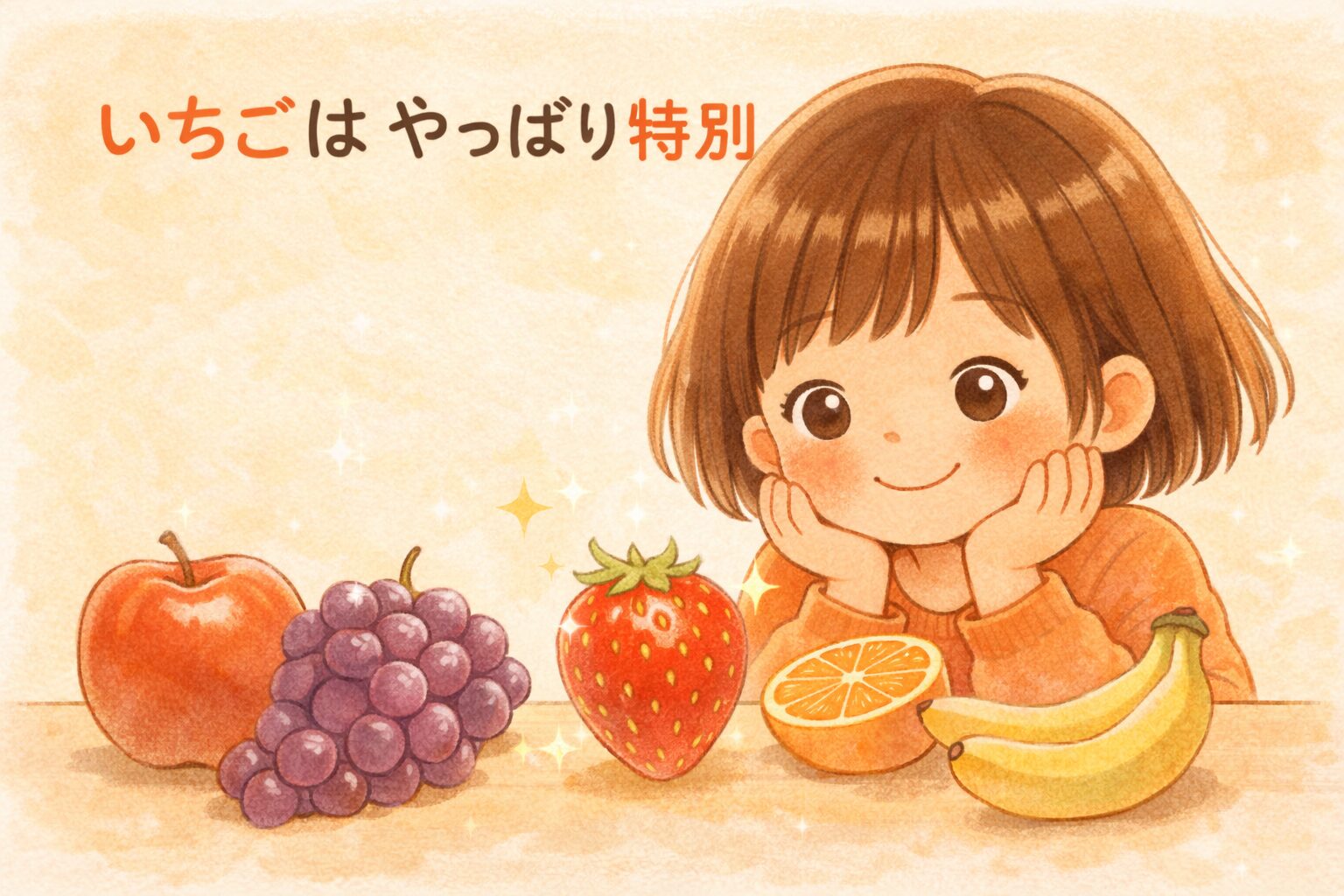 くだものはほかにもたくさんあります。