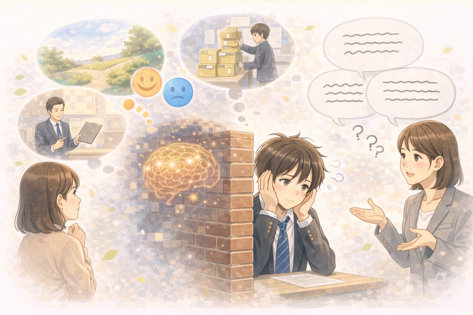 ビジュアルシンカー（視覚思考者）にとっての言葉の壁