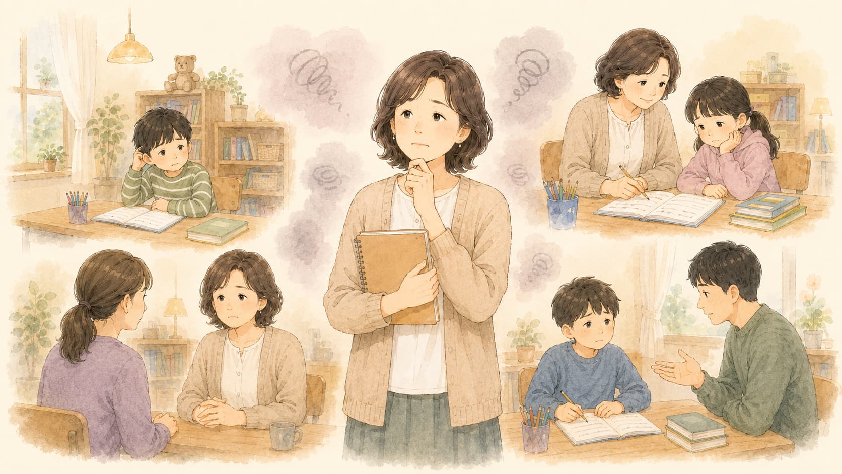 しかし、最近になってわたしは、教室で何かモヤモヤしていることが多くなってきたのです。